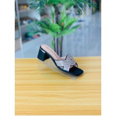 shoes kk21280 black color heels