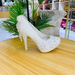 qq shoes qs21433 white color heels