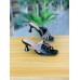 shoes kk21285 black color heels