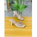 shoes nc2131 beige color heels