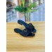 Na shoes 8656 black color heels