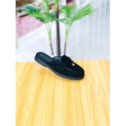 NA shoes qs123 black color loafers