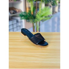 Na shoes 8656 black color heels