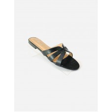 na shoes 842 black color flats