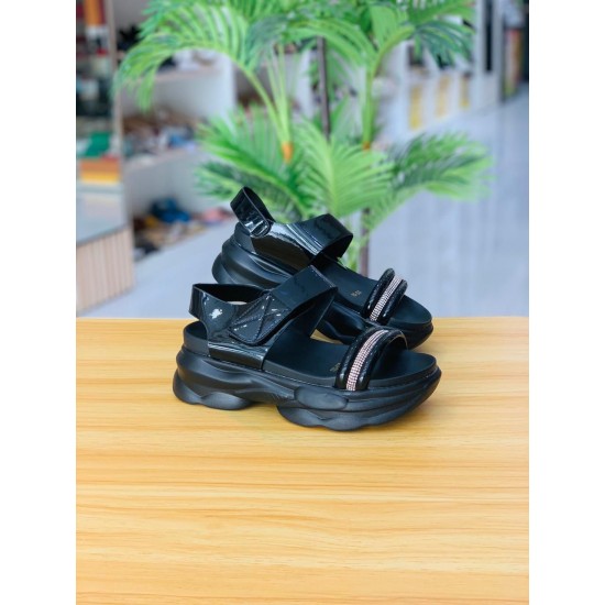 shoes xyz32125 black color sports sandals