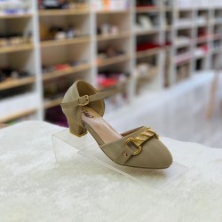 na shoes 0209 beige color baby heels