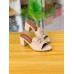 ML shoes HT81 khaki color heels shoes