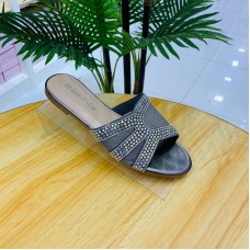 qq shoes 9202-5 gray color flats