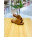 qq 23-3 camel color soft flats shoes