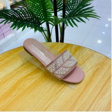 qq shoes 9202-4 pink color flats