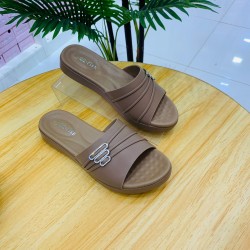 qq shoes 9202-6 brown color flats