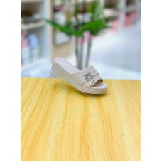 qq 23-2 beige color soft flats shoes