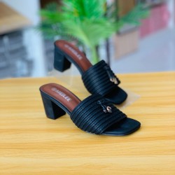 ML shoes HT821 black color heels shoes
