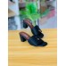 ML shoes HT821 black color heels shoes