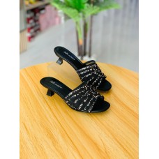 na shoes na9112 black color heels