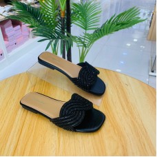 ss shoes 1122a black color baby flats