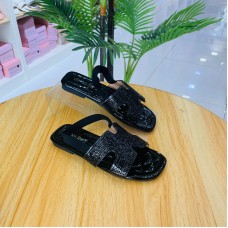 ss shoes 1122a black color baby flats